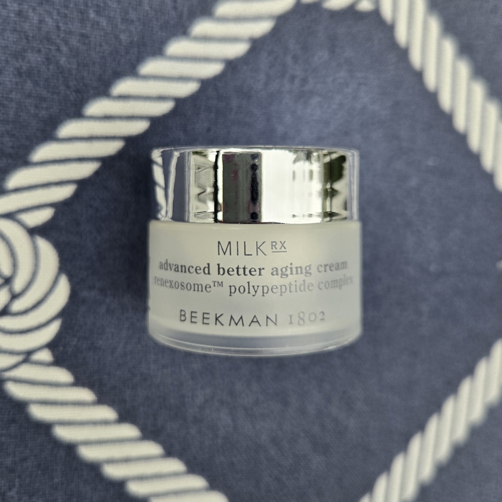 NEW! Beekman 1802 Milk RX Advanced Better Aging Cream 5mL/.17oz Sample Travel